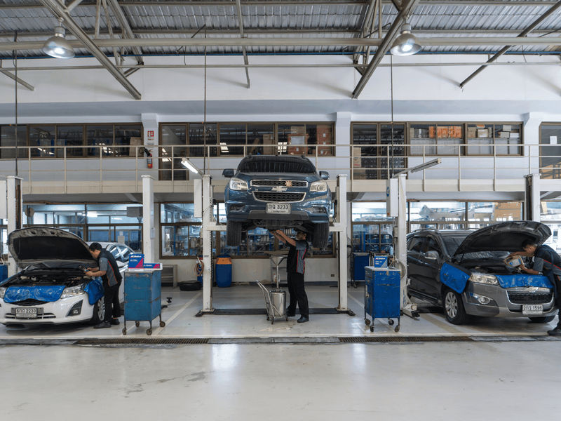 บริการซ่อมบำรุงรถเชฟโรเลตและซาบ